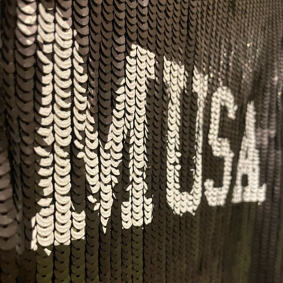 Imperial Dress 
Glitter mid-length black dress - Picture 5 of 9